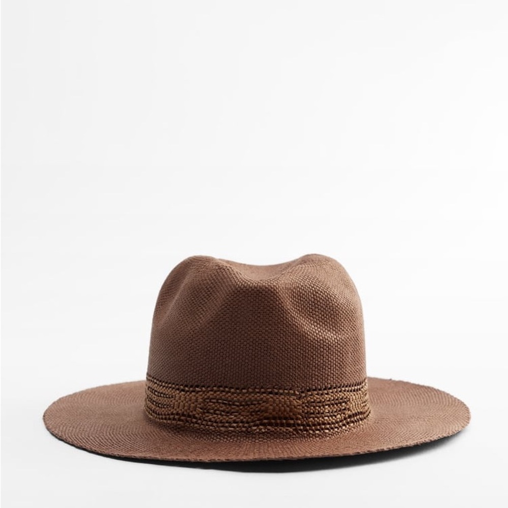 ZARA WOVEN BRAIDED RANCHER HAT BRAND NEW WITH TAGS